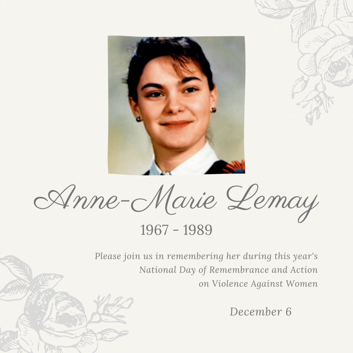 Anne-Marie Lemay. 1967 to 1989