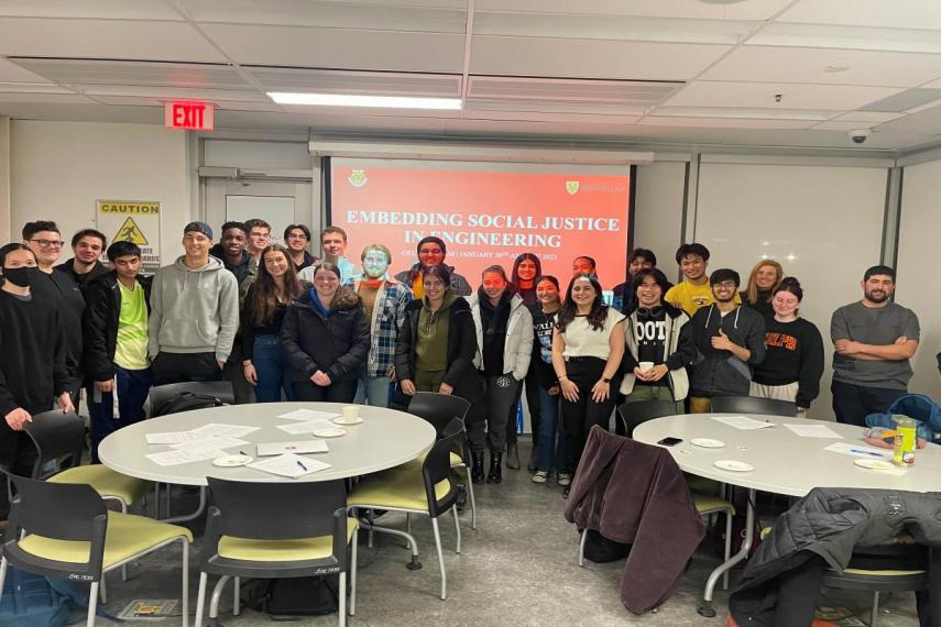 University of Guelph Engineering Leadership Program members.